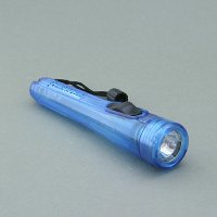 2 AA Cells Plastic Flashlight with String